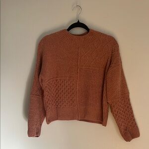 Women's Soft Knit Sweater - Rust